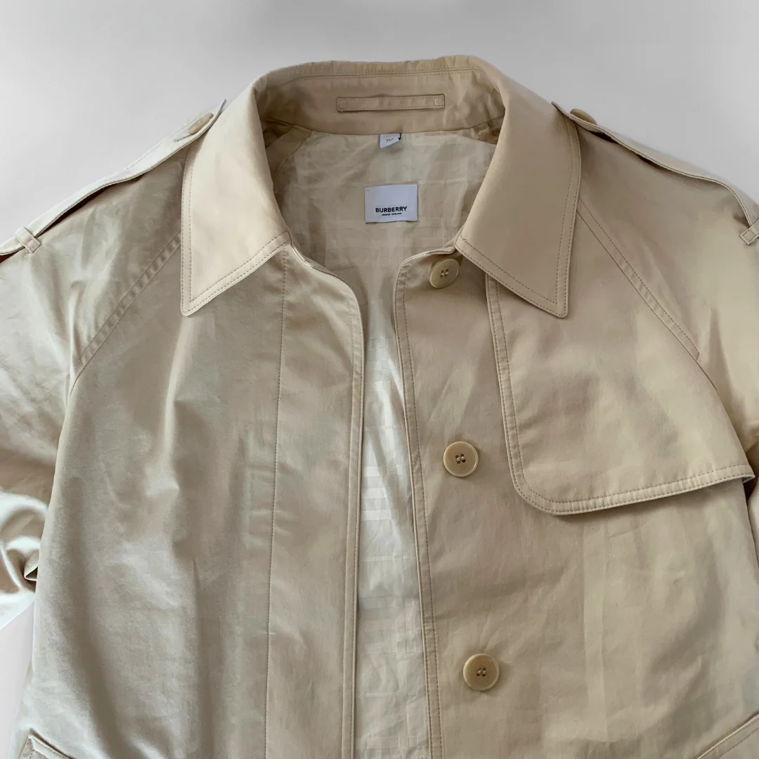 Burberry Trench Coat Cotton - Image 4