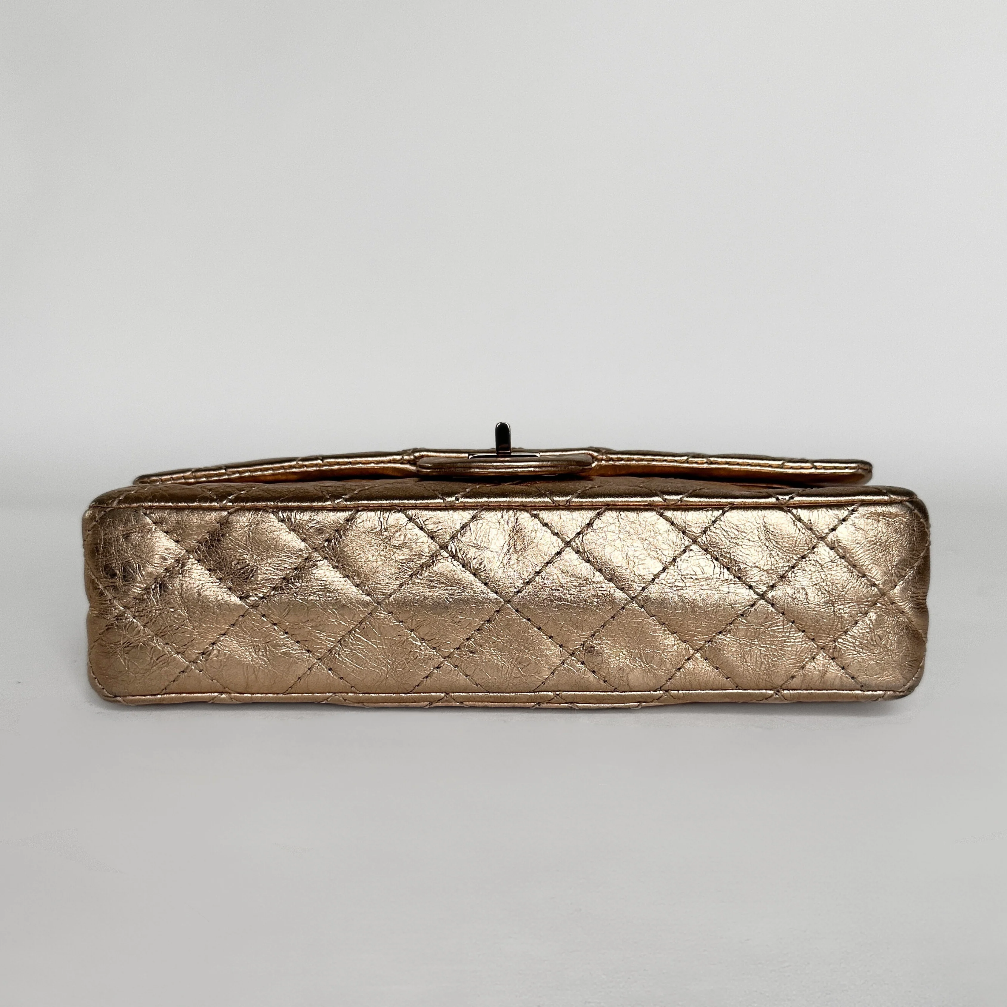 Chanel 2.55 Handbag Aged Calfskin Leather - Image 6