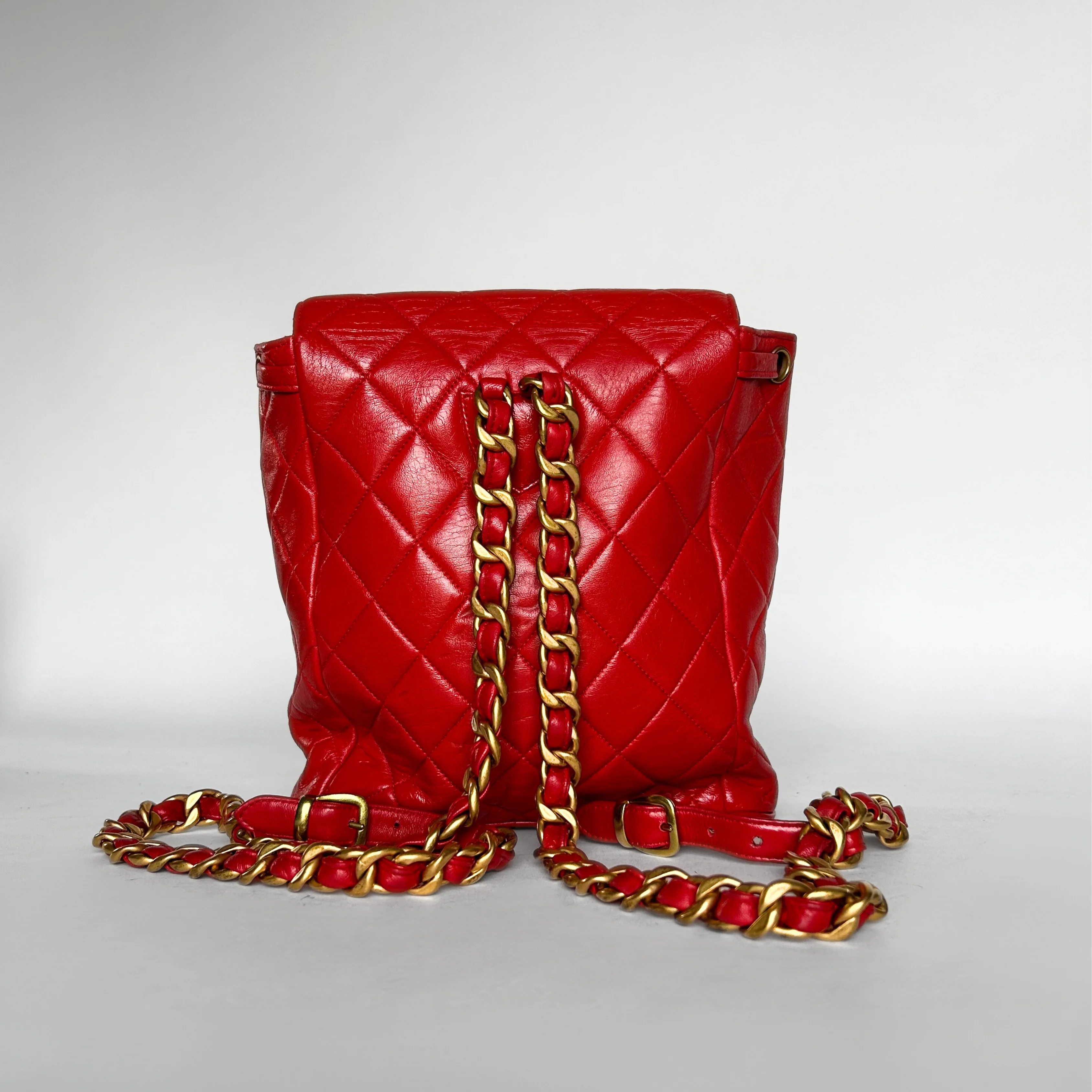 Chanel Duma Backpack Lambskin Leather - Image 4