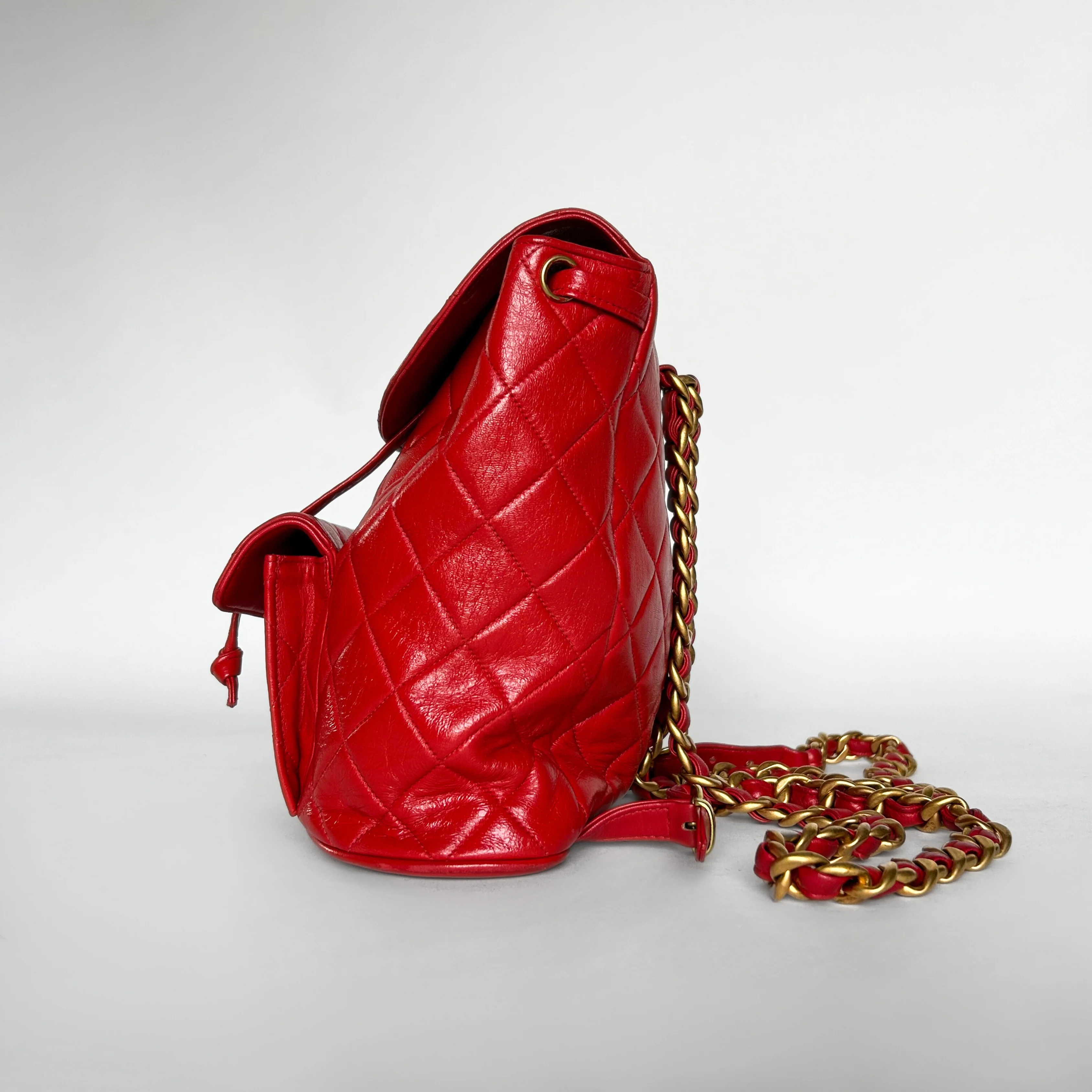 Chanel Duma Backpack Lambskin Leather - Image 5