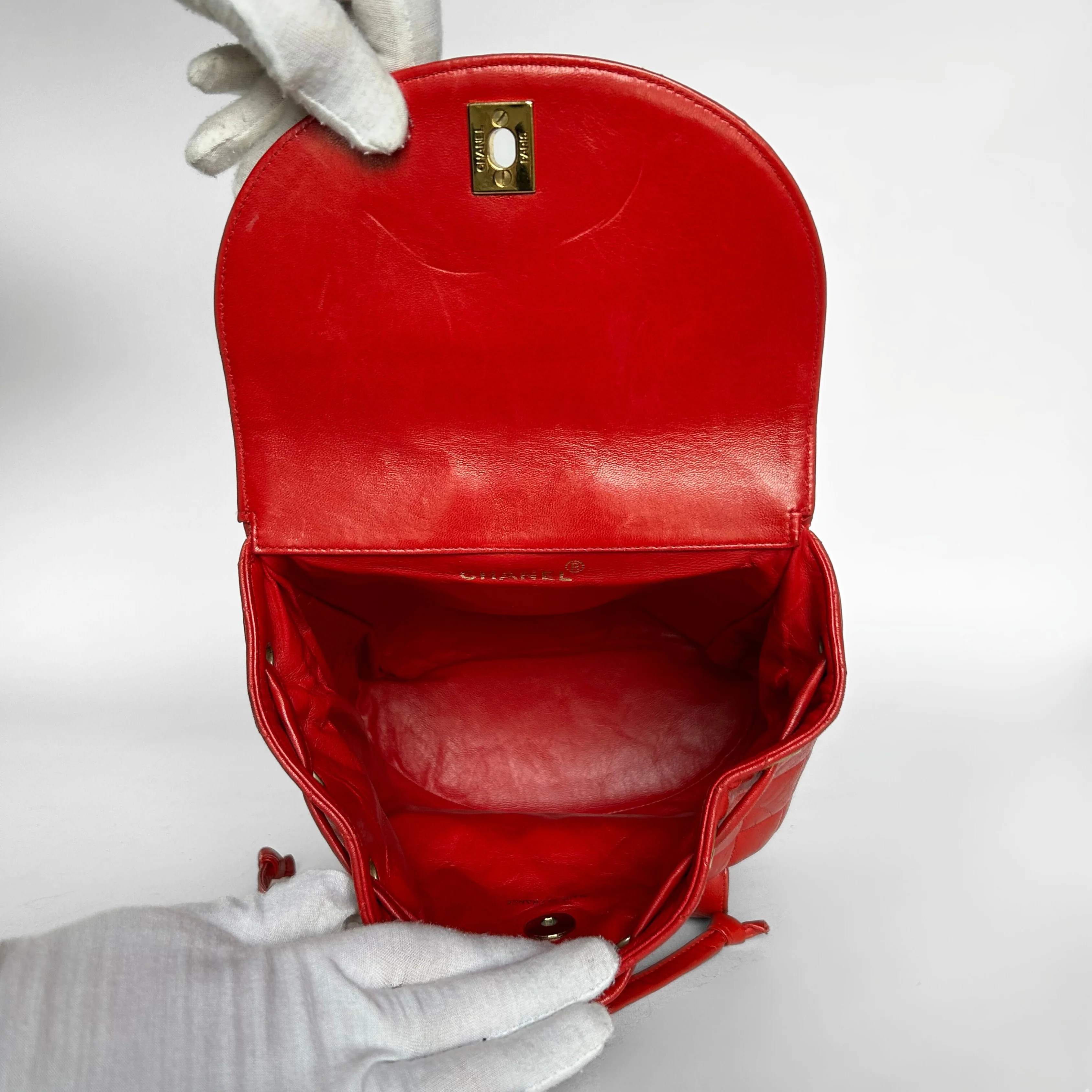 Chanel Duma Backpack Lambskin Leather - Image 7