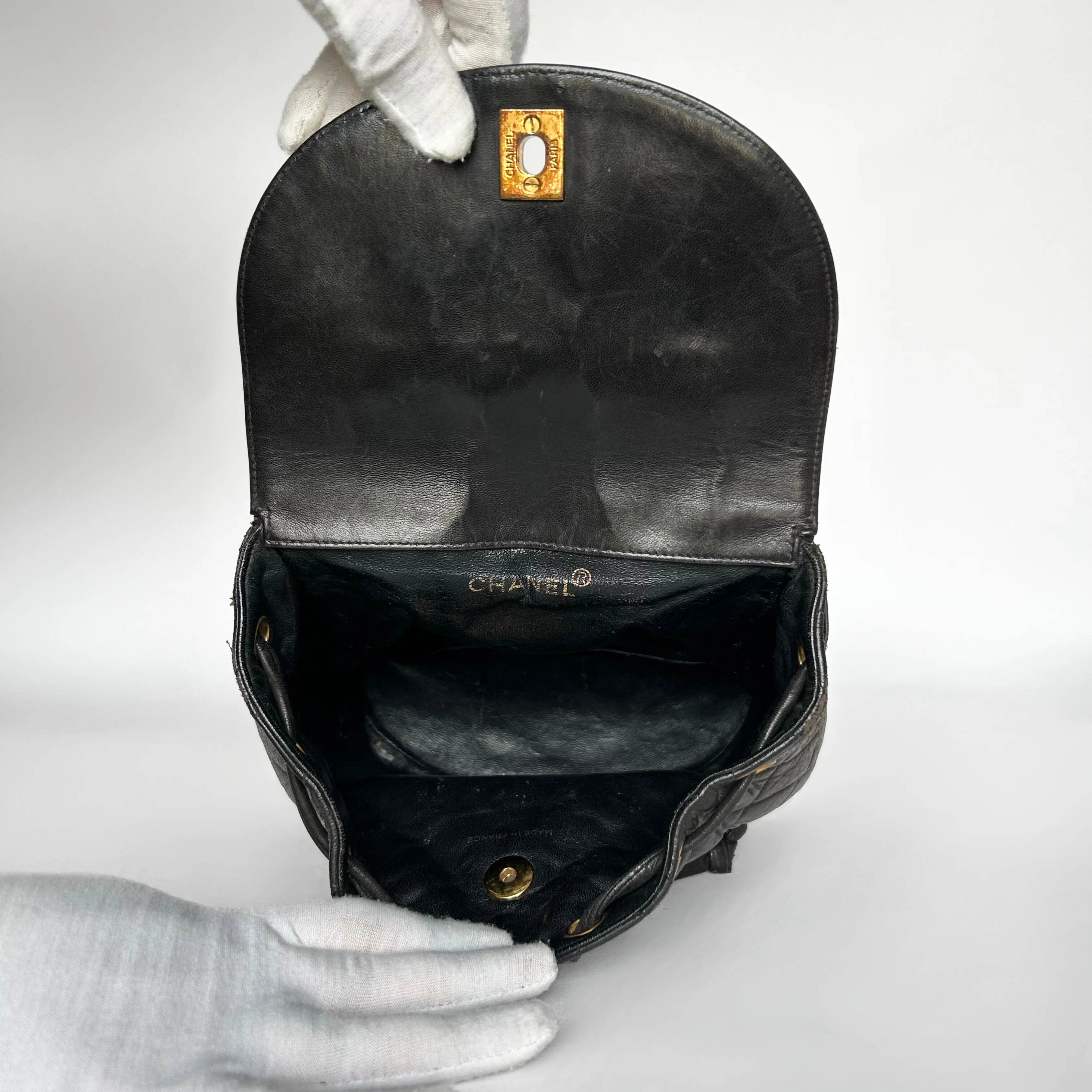 Chanel Duma Backpack Lambskin Leather - Image 6