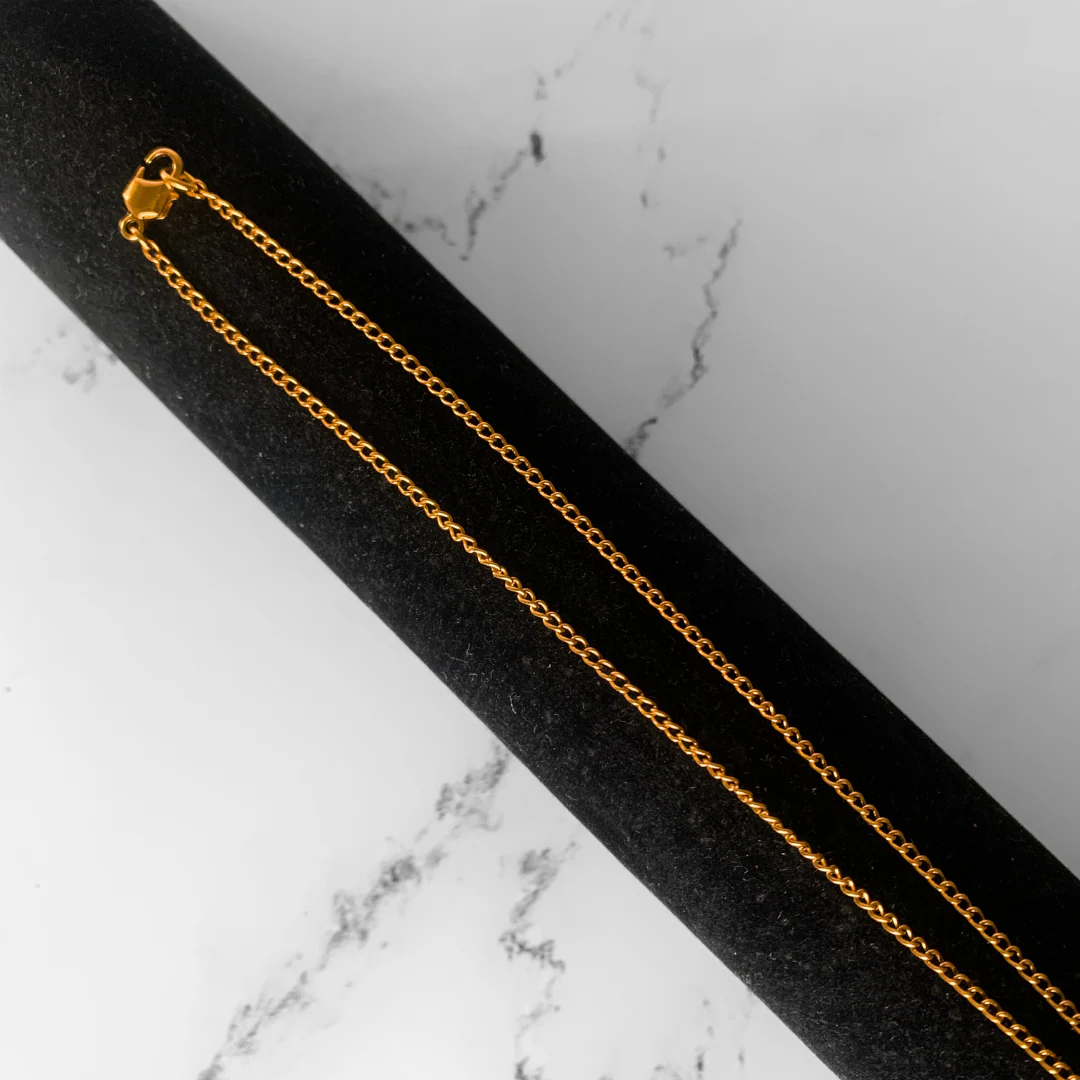Chanel CC Heart Necklace Gold Plated - Image 3