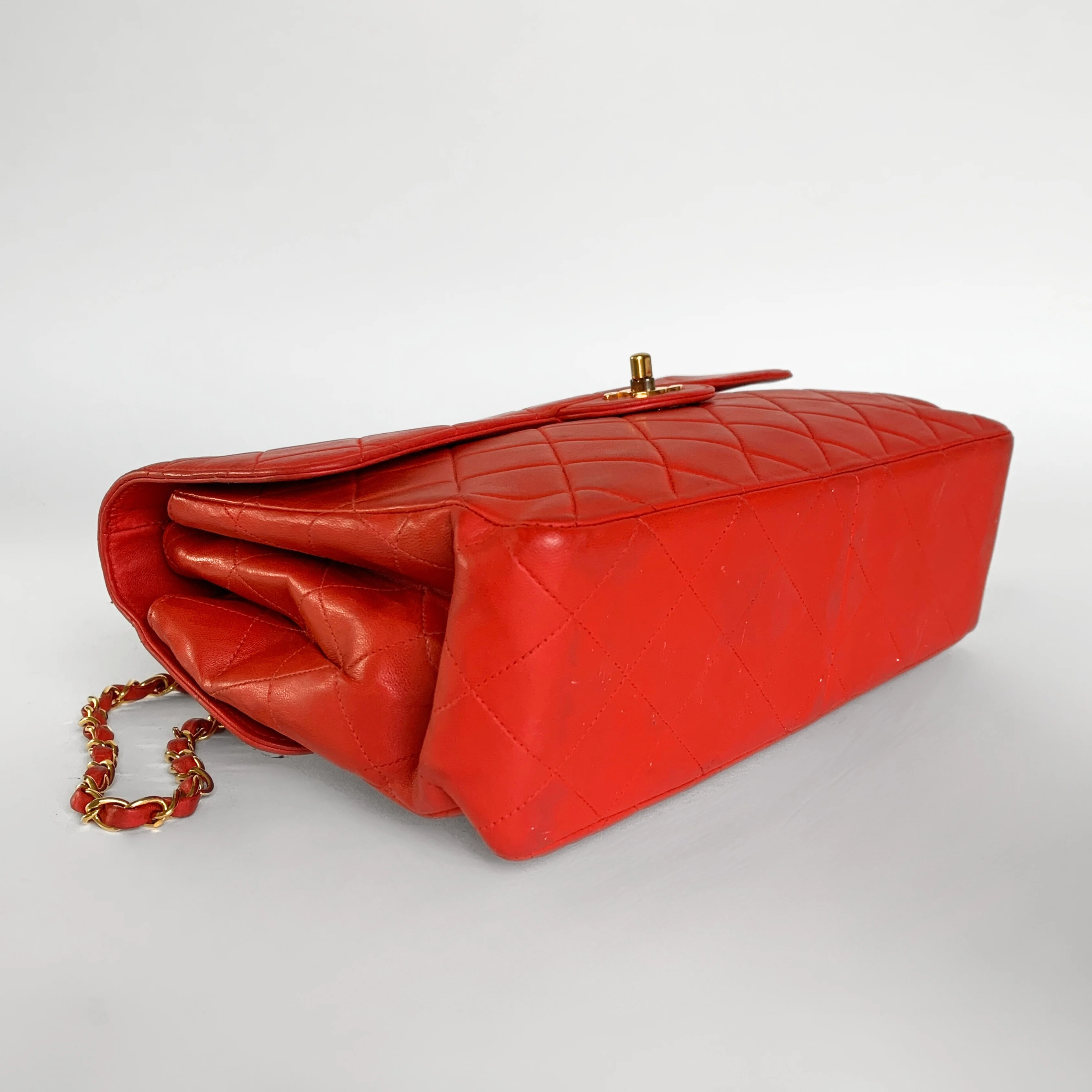 Chanel Classic Flap Bag Maxi Lambskin Leather (Limited Edition) - Image 4