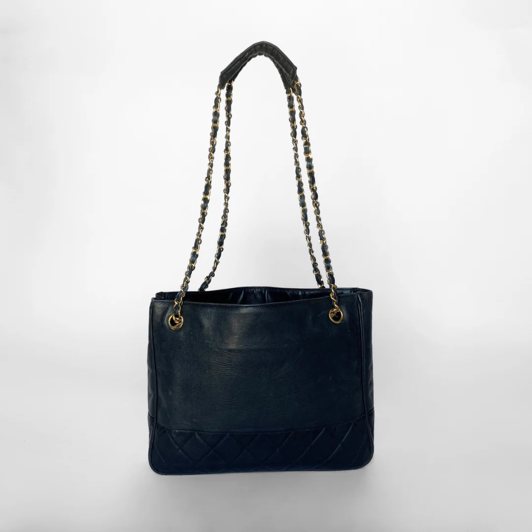 Chanel Shopper Lambskin Leather - Image 4