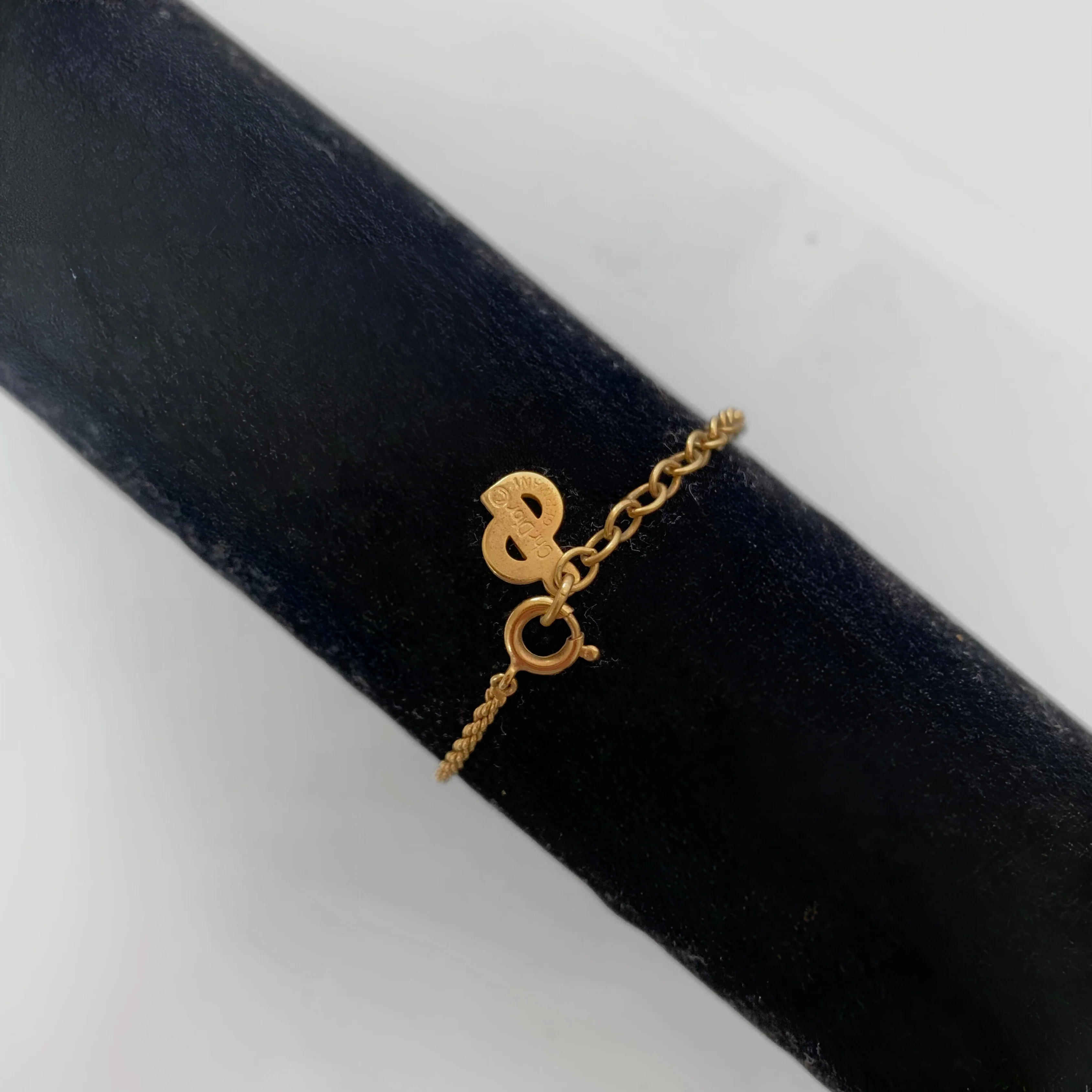 Dior CD Necklace Gold Colored Metal - Image 3