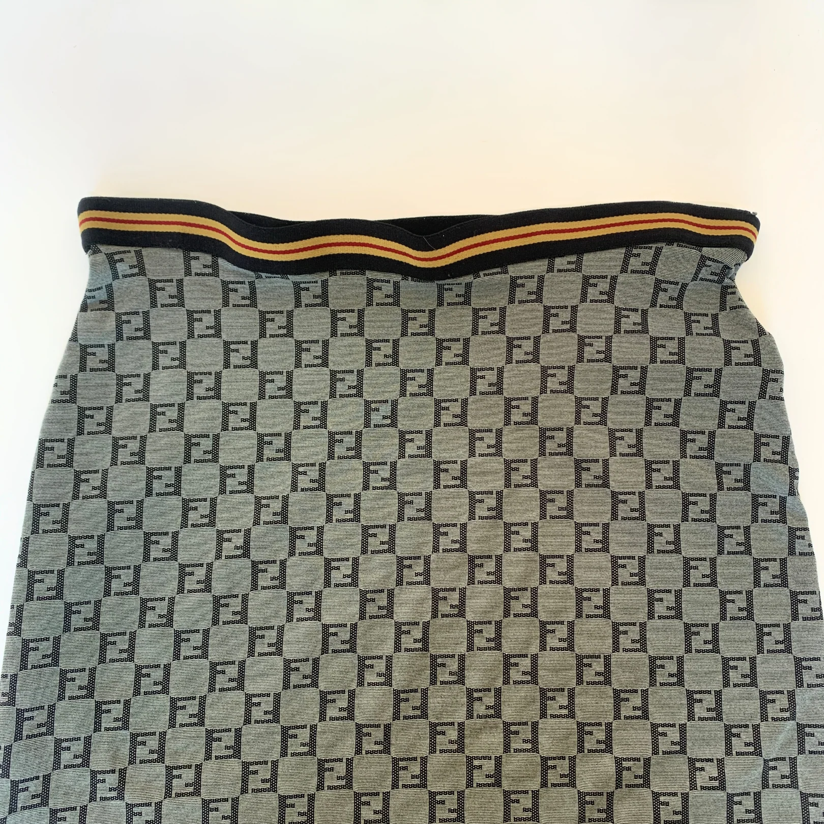 Fendi FF Logo Skirt Polyamide & Nylon - Image 3