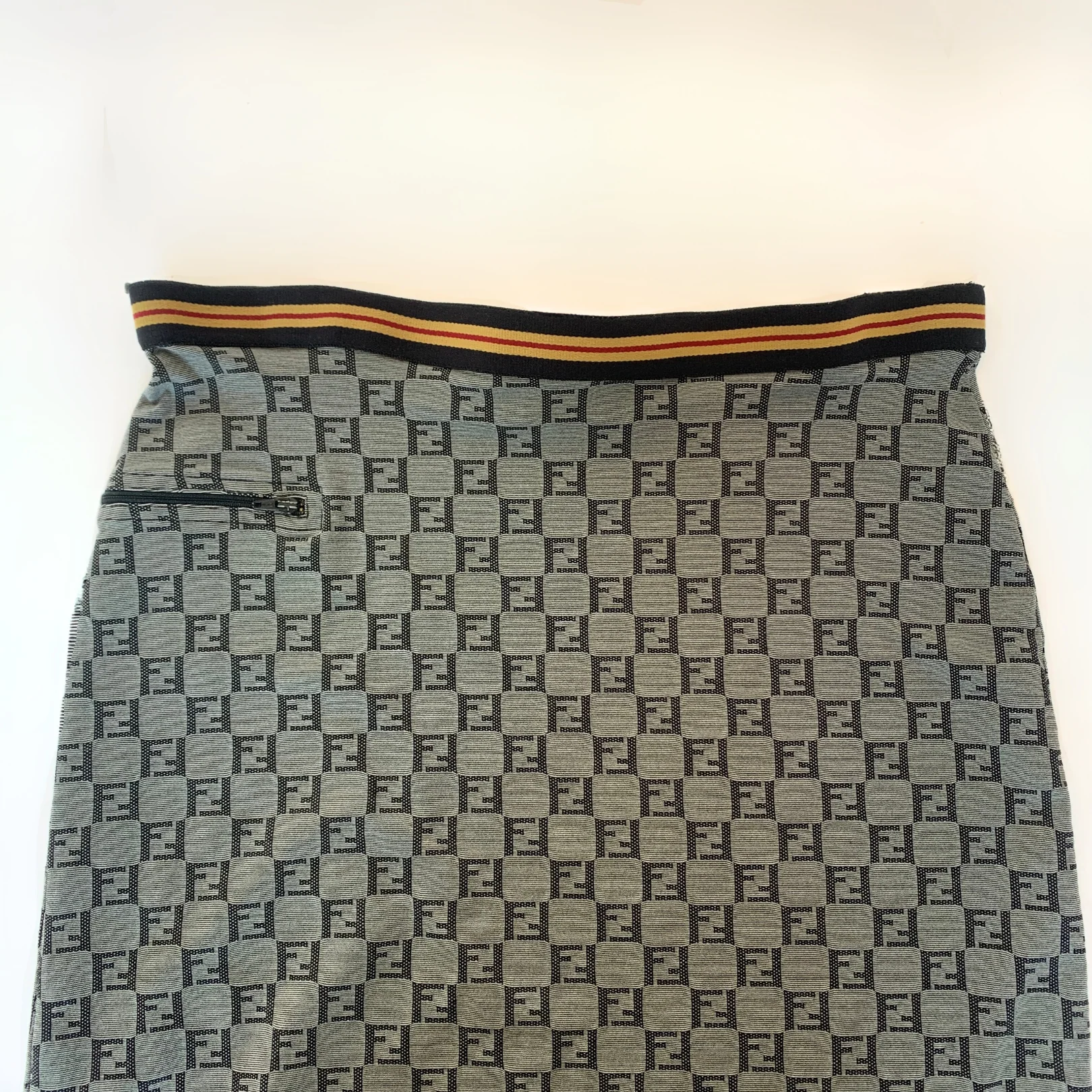 Fendi FF Logo Skirt Polyamide & Nylon - Image 4