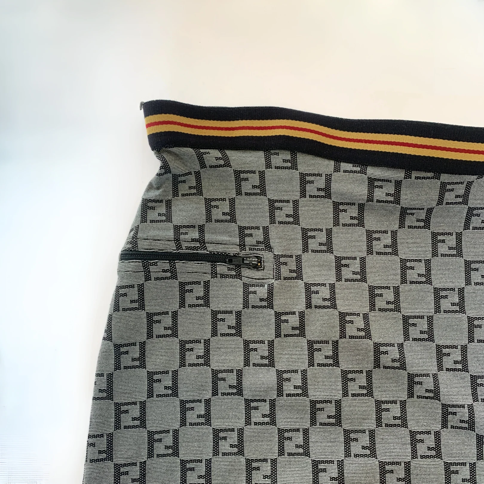 Fendi FF Logo Skirt Polyamide & Nylon - Image 5