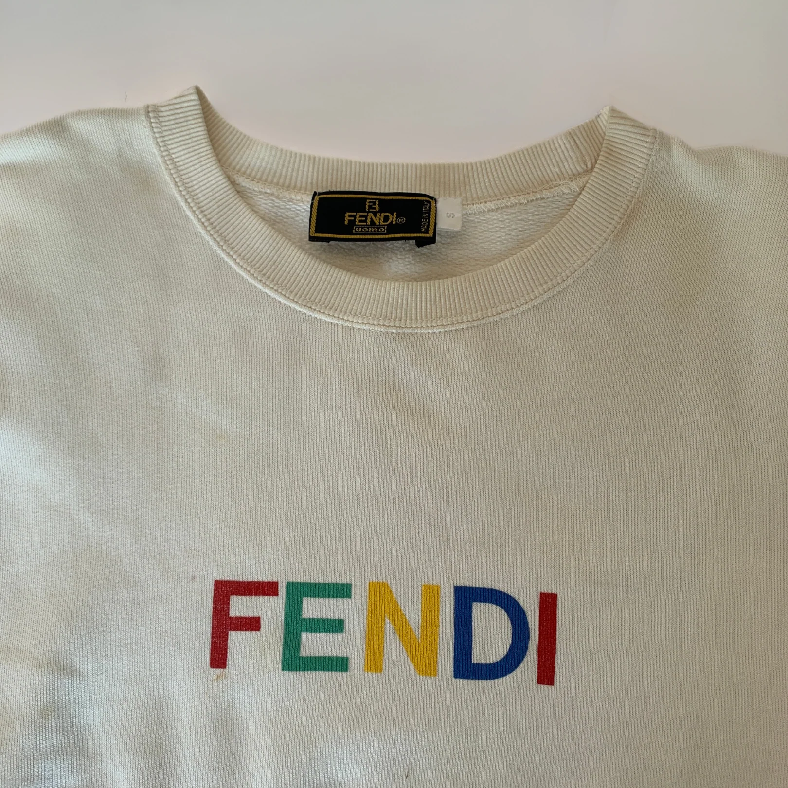 Fendi Sweater Multicolor Cotton - Image 4