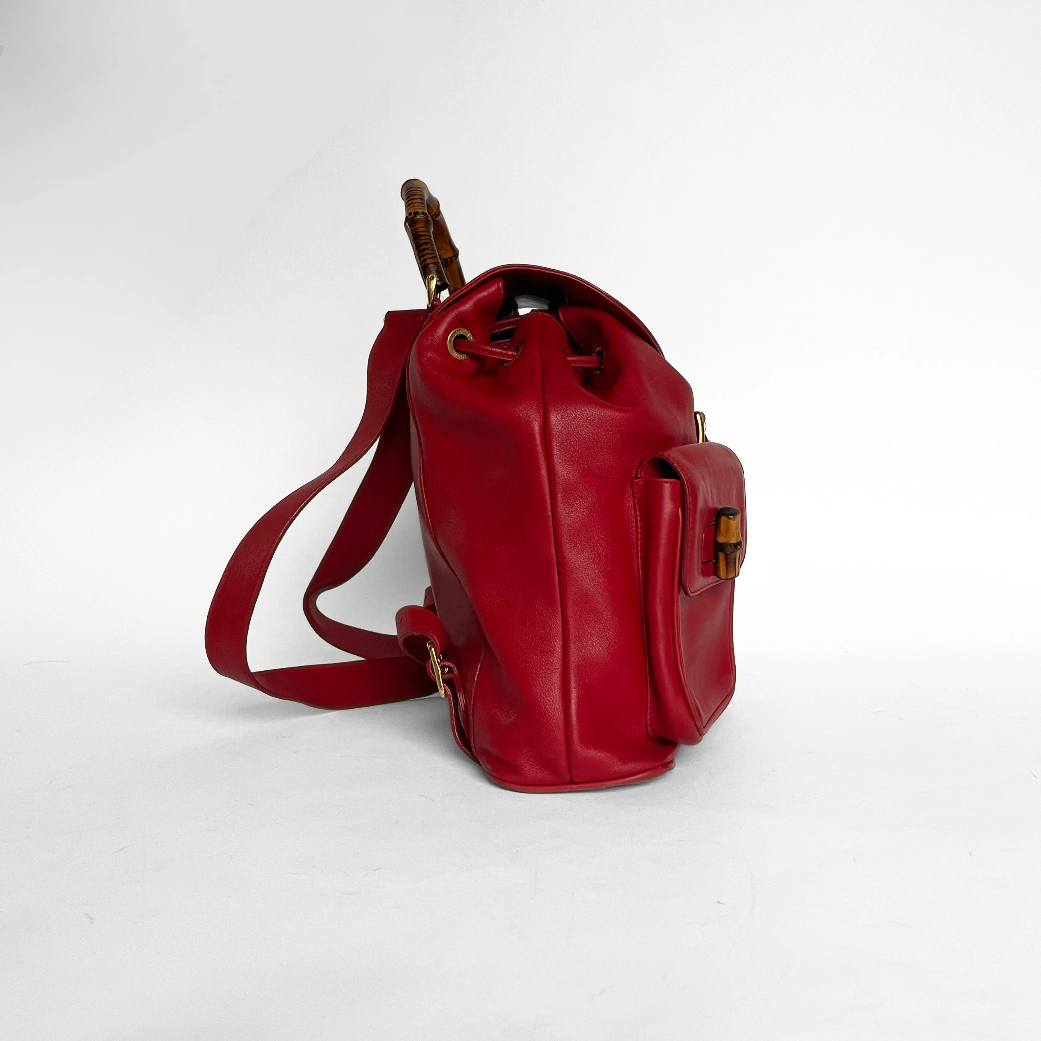 Gucci Bamboo Backpack Large Leather - Image 3