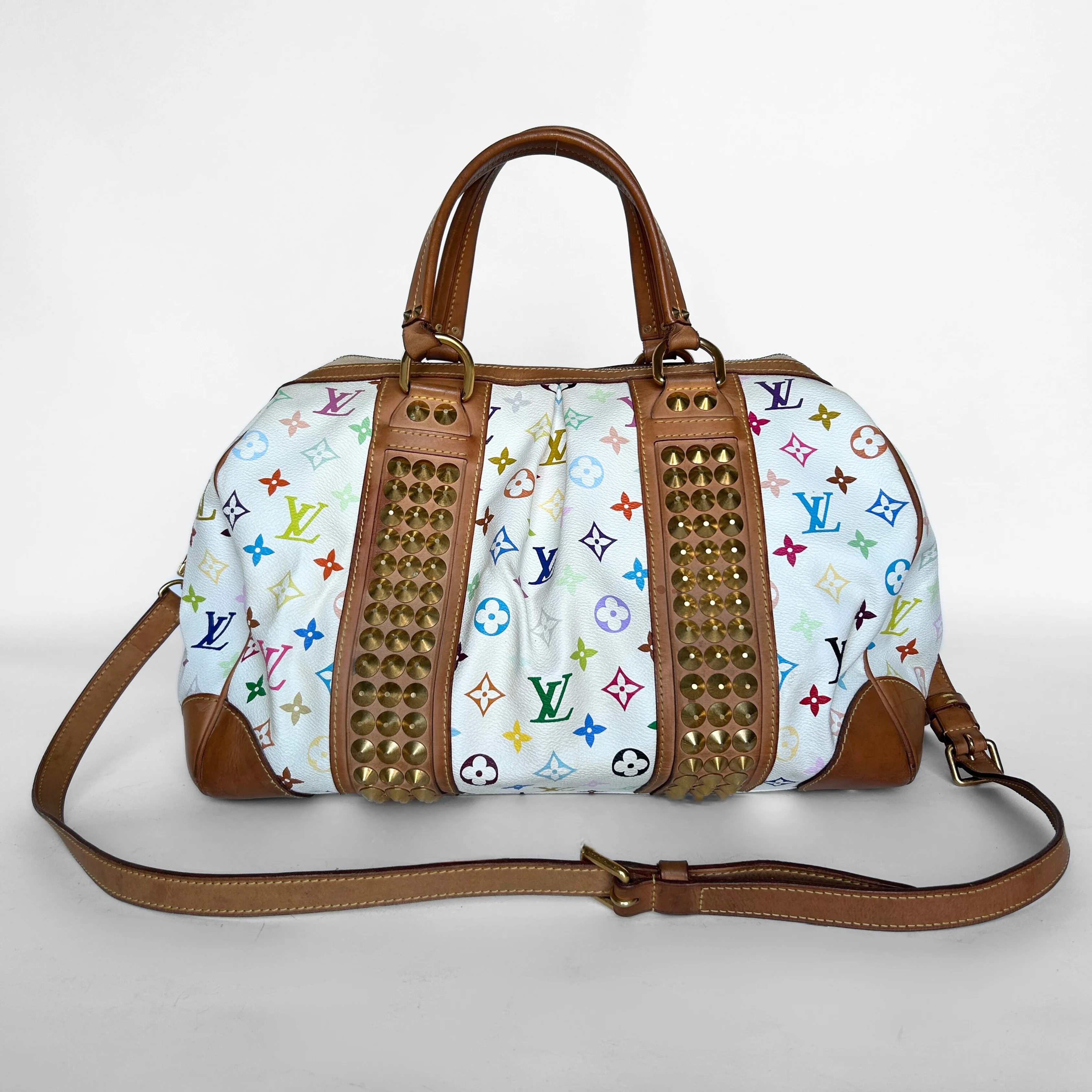 Louis Vuitton Courtney MM Multicolor Canvas - Image 4