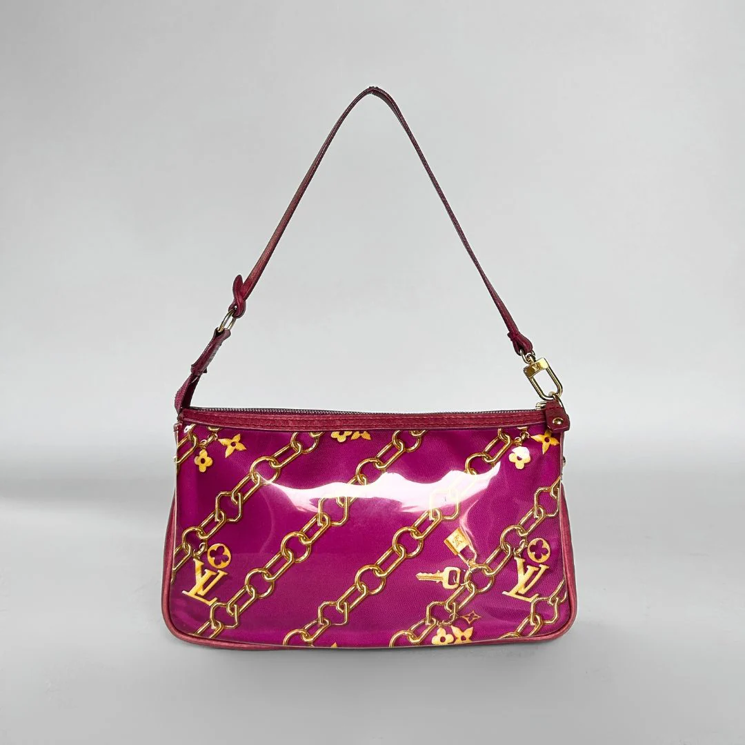 Louis Vuitton Pochette Charms Monogram Coated Canvas - Image 4