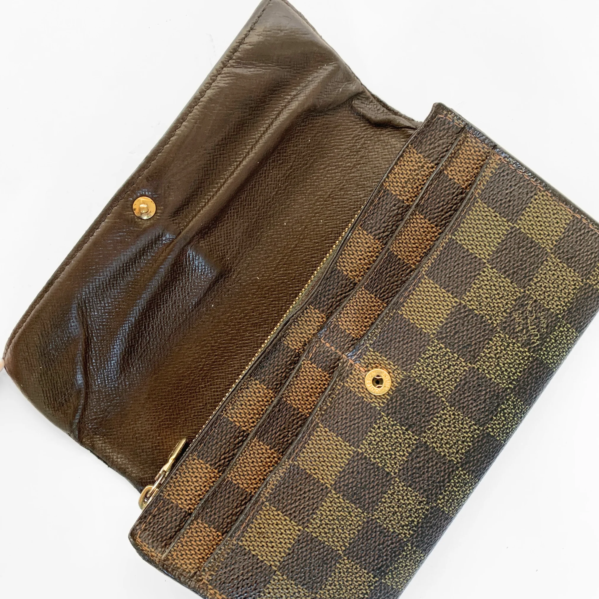 Louis Vuitton Wallet Large Damier Ebene Canvas - Image 7
